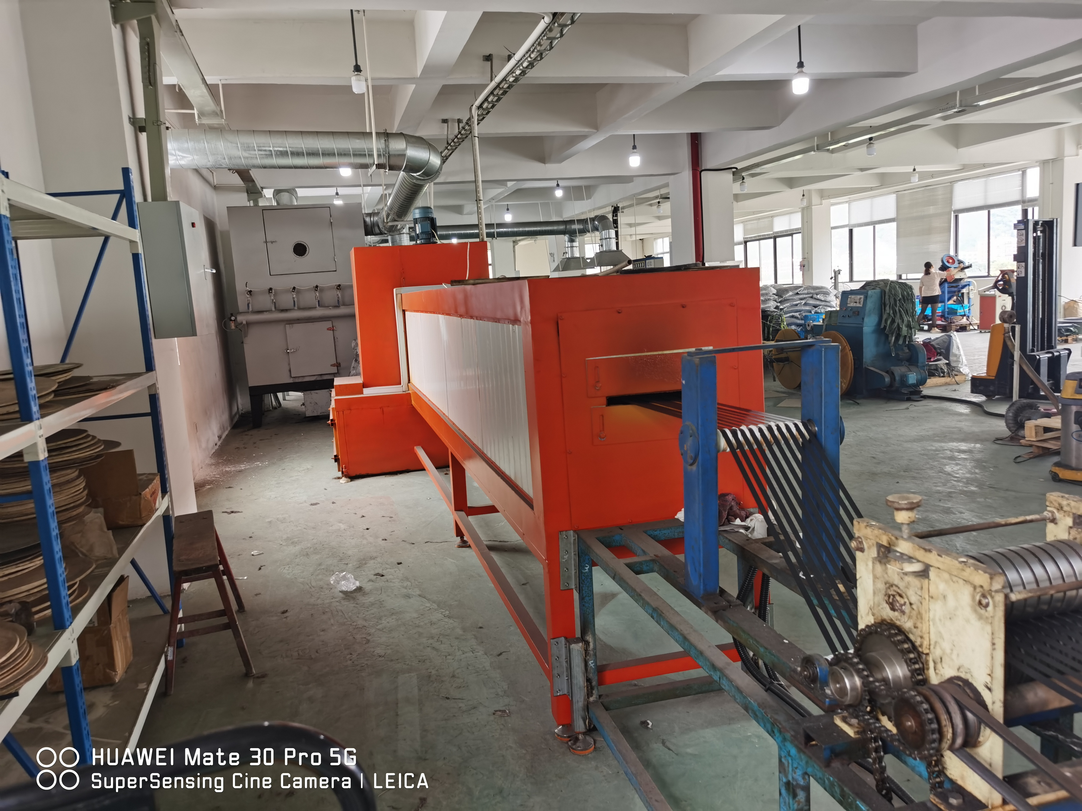 stainless steel cable tie epoxy coating machine