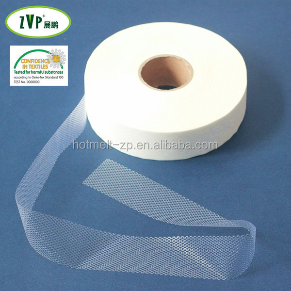 double sided glue hot melt adhesive net with heat resistant adhesive tape