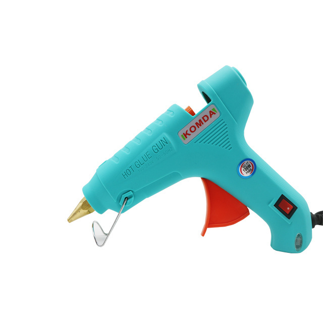 hot sale 240V 80W/100W and cooled hot melt glue gun with glue stick in guangzhou