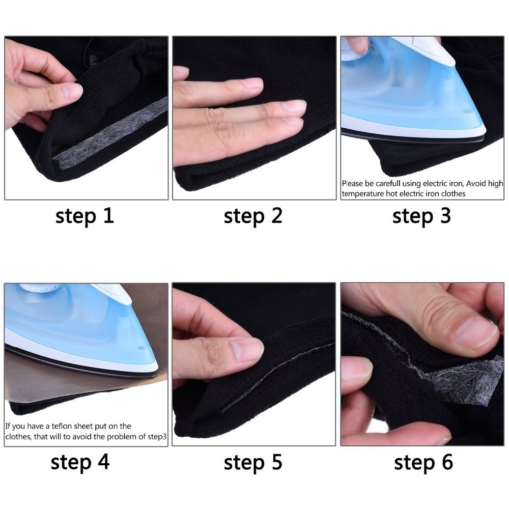 High Quality Non Woven Double Side Fusible Interlining  PA Glue For Garment