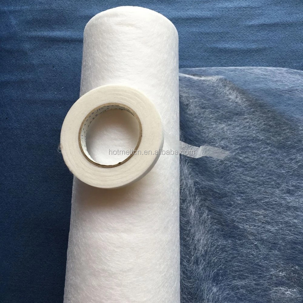 TPU Hot Melt Adhesive Web 1.5cm x 100M Sewing Sew Fabric Strong Hemming Glue Wonderweb Tape One Roll White