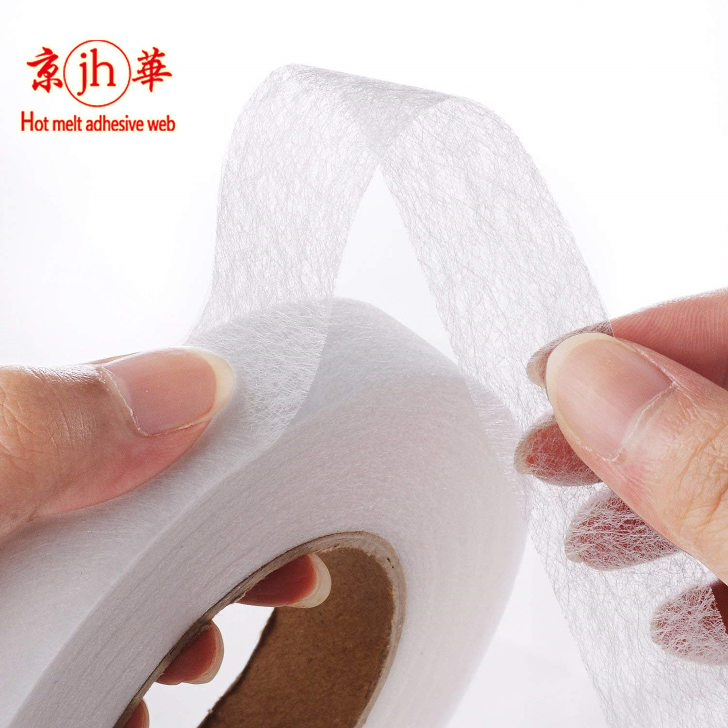 Thermal glue PE hot melt adhesive Double side adhesive PA web glue for embroidery patch for Middle East  market