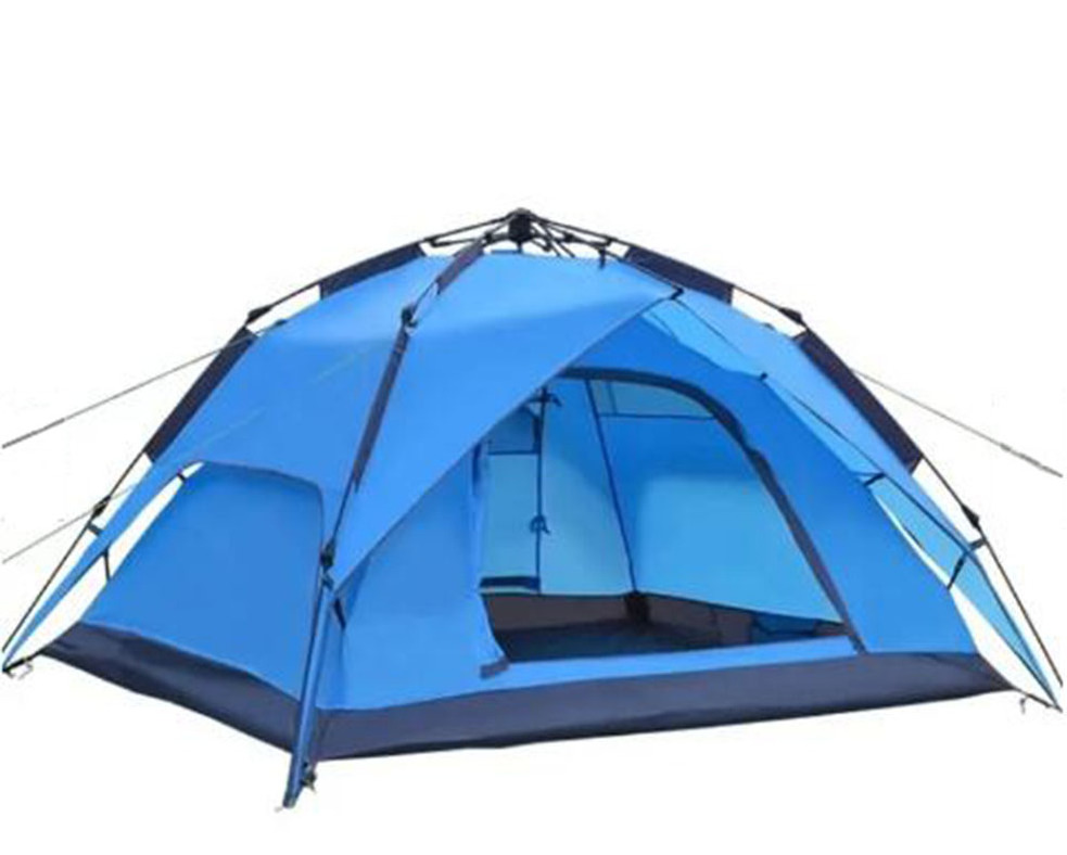 HOTO New arrival high quality Outdoor Foldable Automatic Waterproof Oxford  Pop Up Tents Double Layer Camping tent