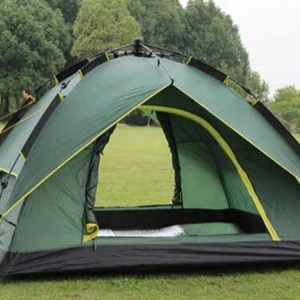 HOTO New arrival high quality Outdoor Foldable Automatic Waterproof Oxford  Pop Up Tents Double Layer Camping tent