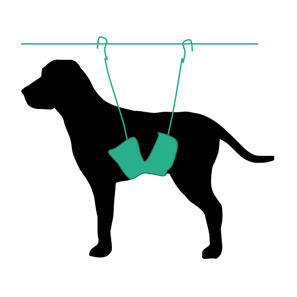 Dog Sling Hammock for Grooming Pet Dog Grooming Hammock Harness for Bath and Trimming Nail