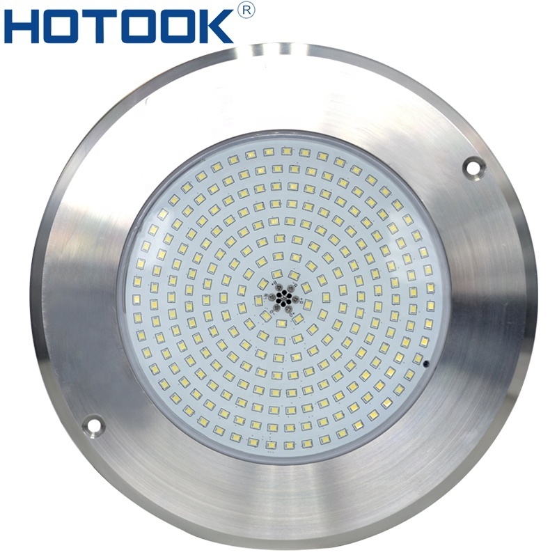 HOTOOK Patented Brand Niche Replace Ultra Thin Pool Light Stainless steel 316 45W RGB IP68 Pool Lights Led Underwater