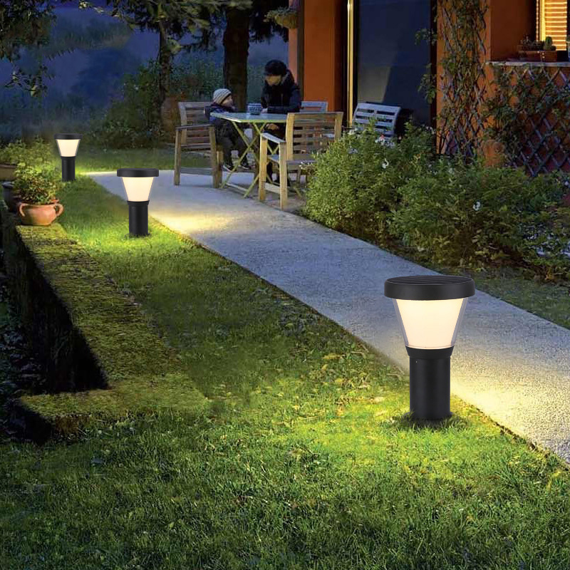 Ball Lawn light Column For Bar Tuya Outdoor Wheat Christmas 5 Bulbs Led Metal Lawn Modern Spike Lamp Plastic Garden