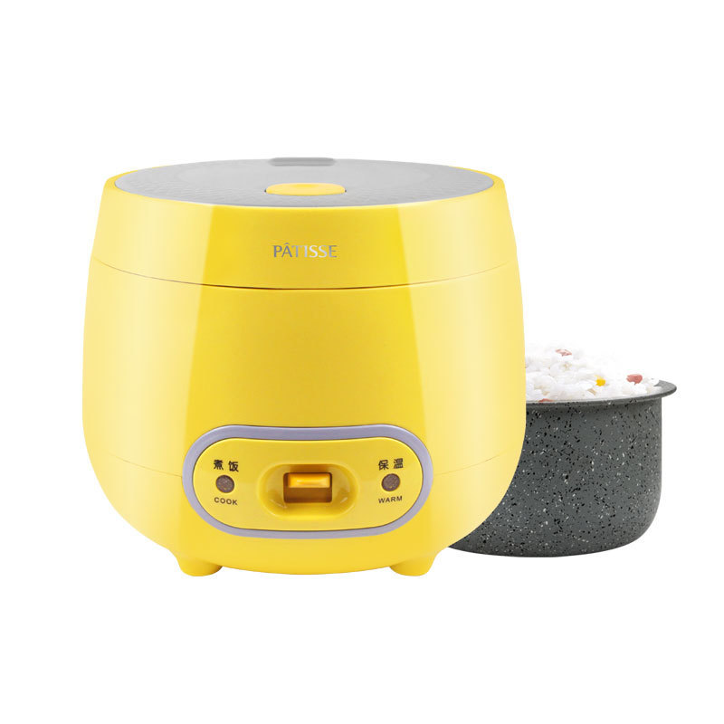 New Product Low Sugar Electric 0.8L Mini Rice Cooker with Ceramic/Stainless Steel Inner Pot