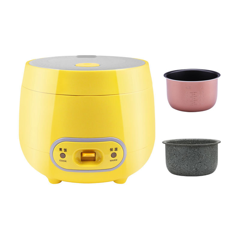 New Product Low Sugar Electric 0.8L Mini Rice Cooker with Ceramic/Stainless Steel Inner Pot