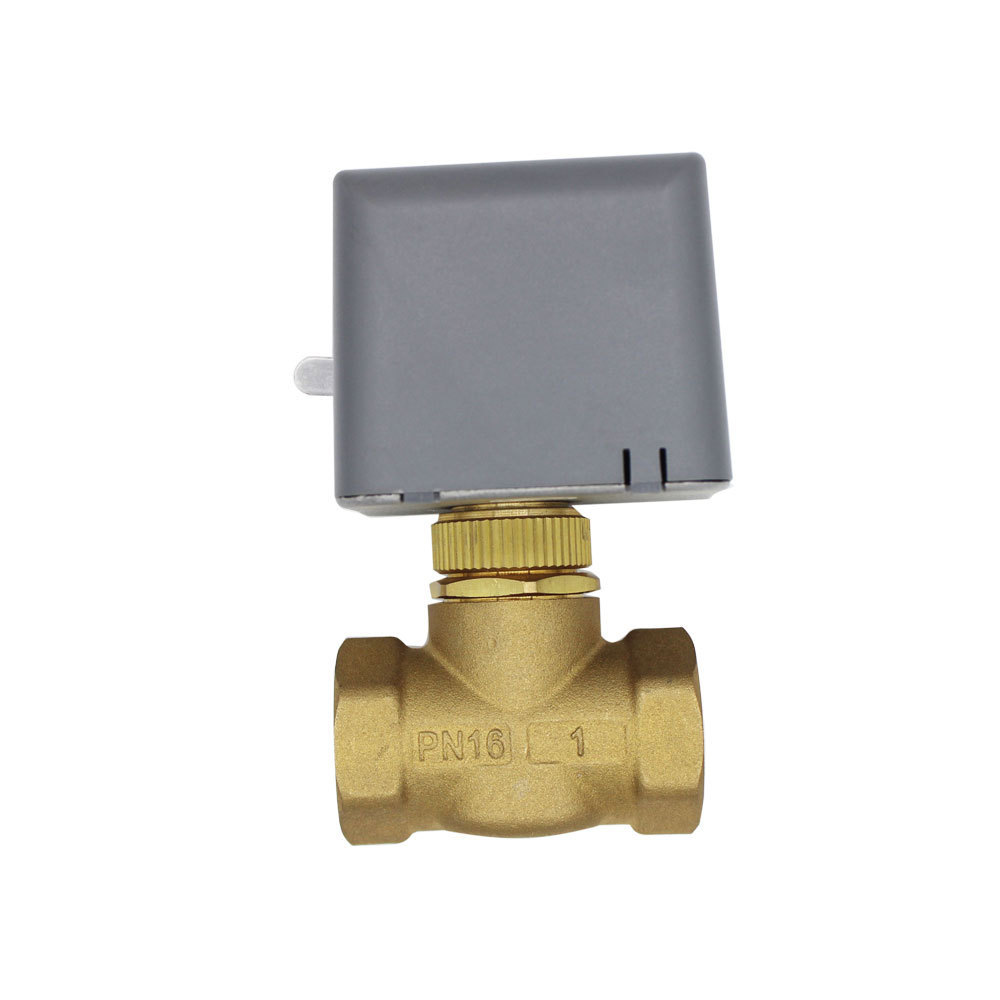 24V 220V 3 Way Hotowell Thermostatic Mixing Motorized Water Valve electric actuator brass globe valves