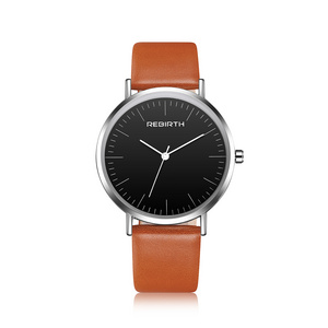 WJ-11074 REBIRTH New Trend Simple Luxury Business Men Leather Strap Quartz Watches Popular Watches