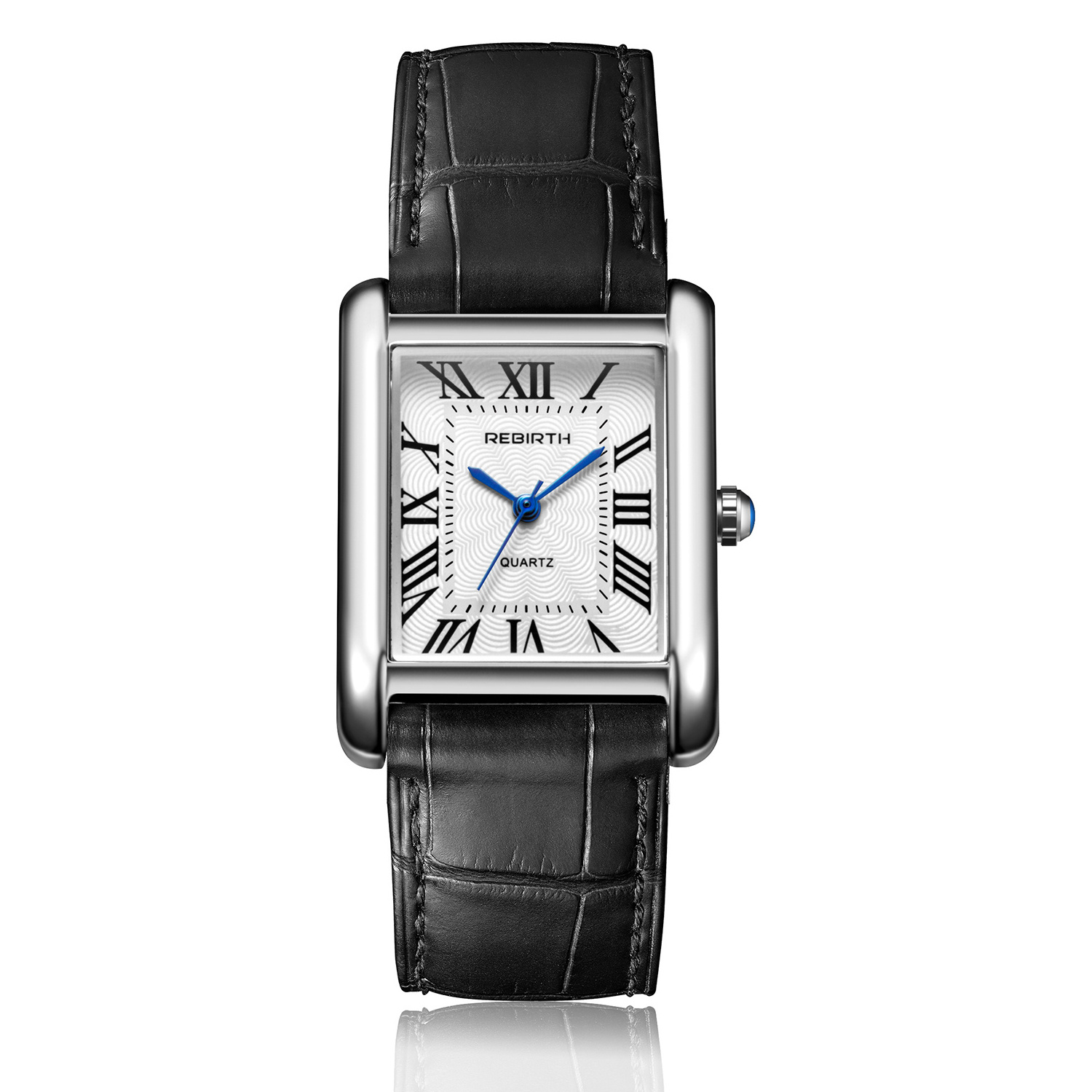 WJ-11058 REBIRTH New Trend Simple Luxury Business Square Men Leather Quartz Watches Popular Watches