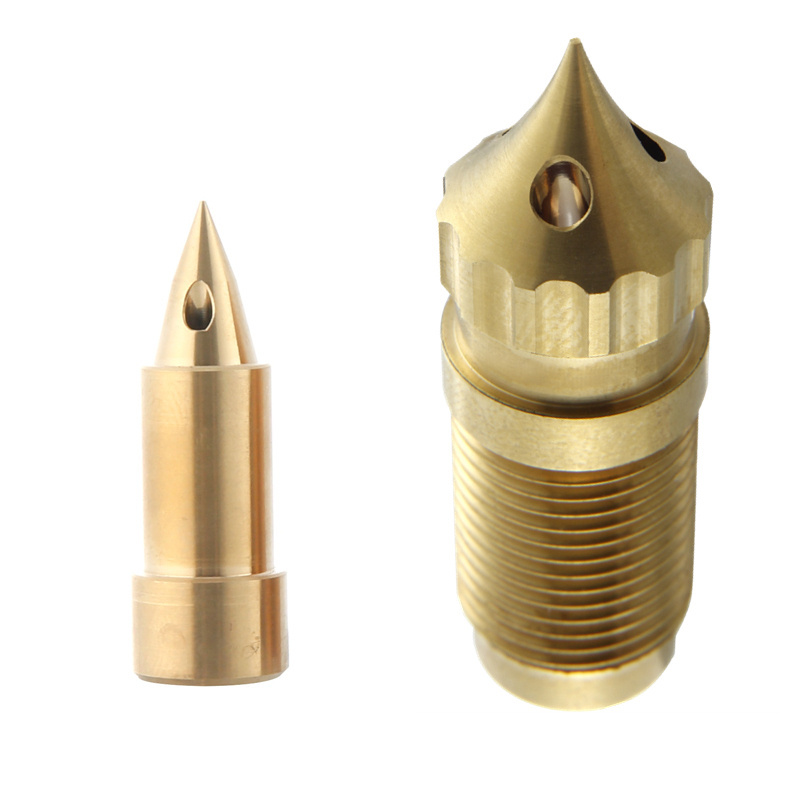 Professional manufacture customize multi-point hot runner system accessories Beryllium bronze hot nozzle copper tip