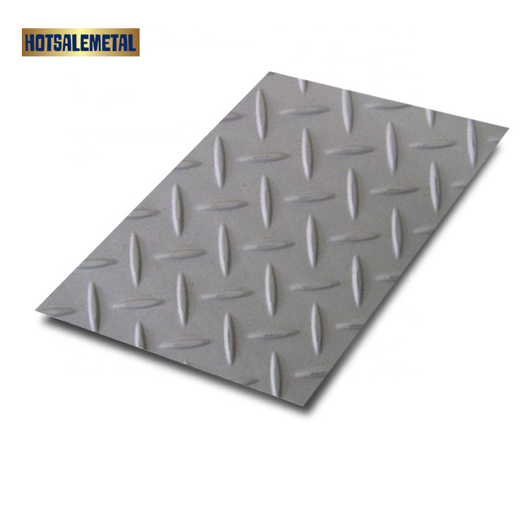 Decorative 316 304 201 430 310s 0.3mm Sheets Checkered Decorative stainless steel sheet and plate for elevator