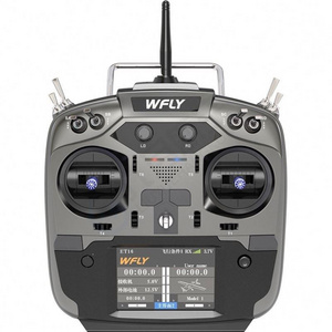 Wfly 16 Channel Jr Bay Touch Panel Et16 Long Range Rc Transmitter And Receiver 2 Receivers Ch