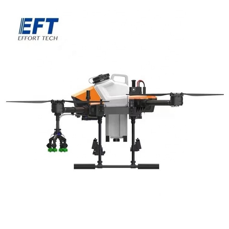 Wholesale New Eft G610 G410 Four-Axis 10L 10Kg Agricultural Spray Drone Six- Frame Folding Plug