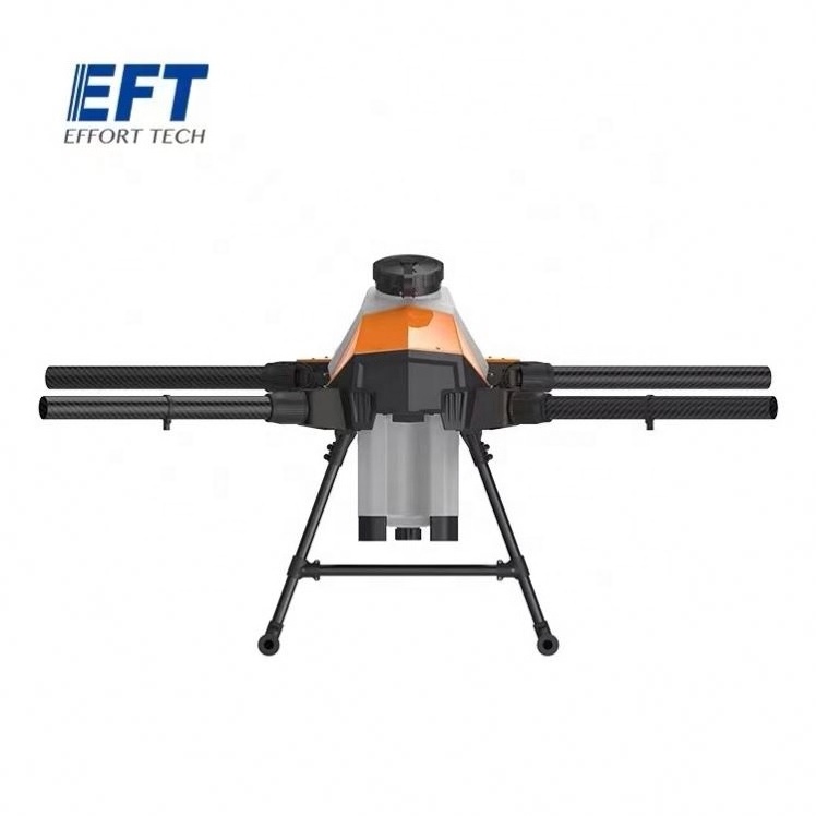 Wholesale New Eft G610 G410 Four-Axis 10L 10Kg Agricultural Spray Drone Six- Frame Folding Plug