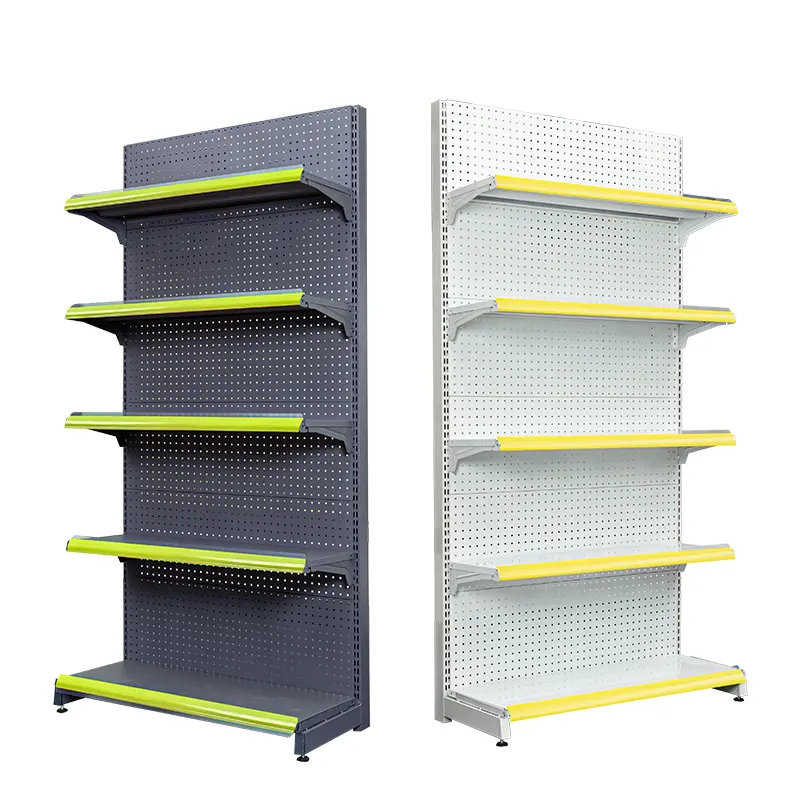 Factory Direct newdisplay retail panels durable gondola supermarket shelves