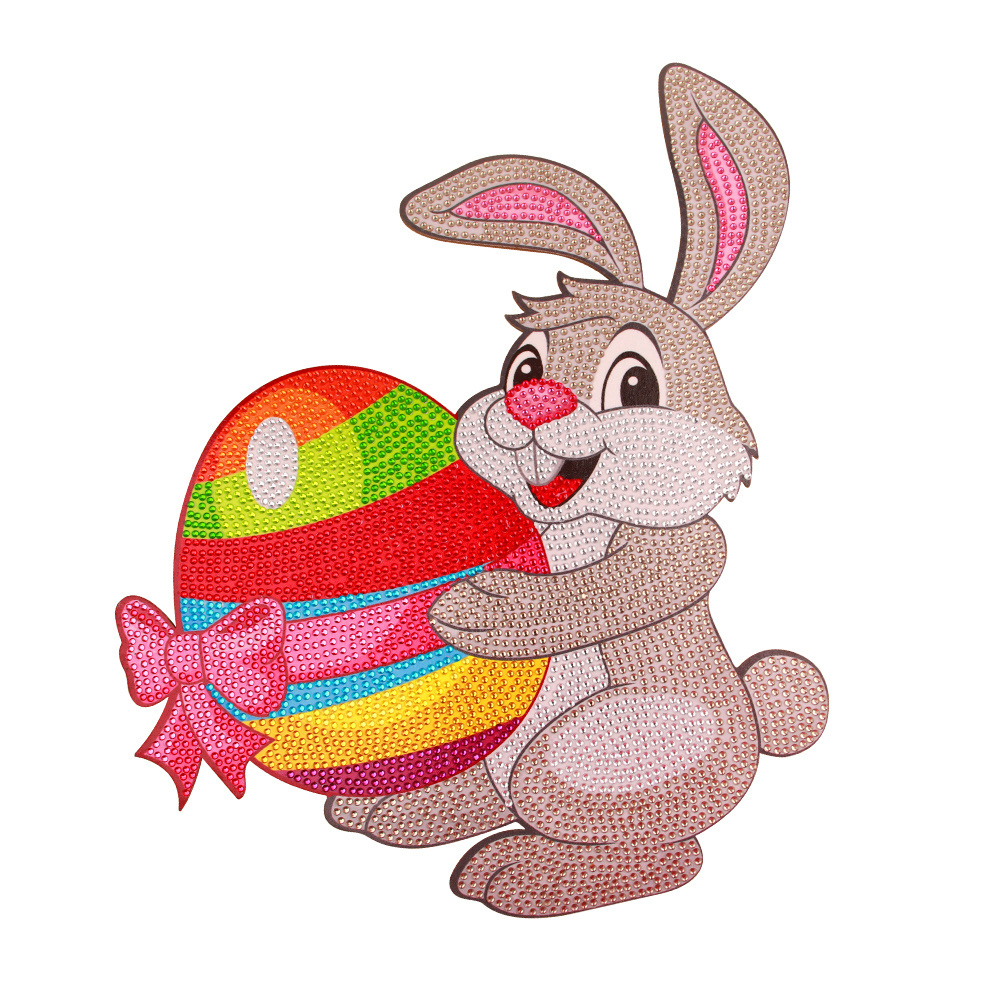 New Arrival EVA quality  Diy Easter Sticker big window decoration diamond painting sticker