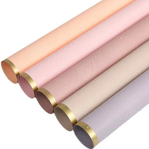 luxury pack 20 sheets per bag korean flower wrapping paper for flowers bouquet