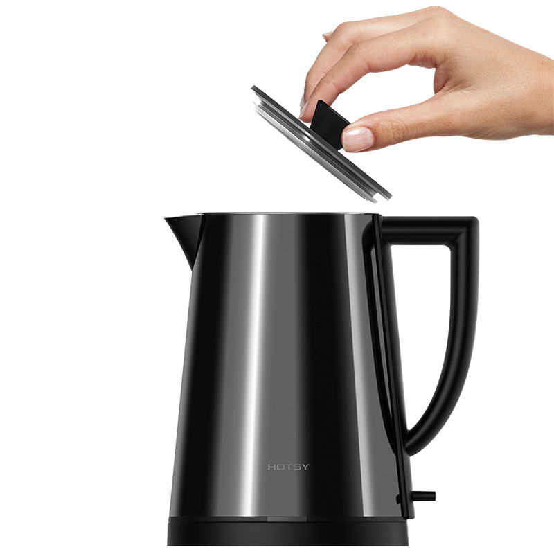 Hotsy 2.7L Camping Electrical Kettles Argentina Water Boiler Glass 220V Electric Kettle Thermostat Switch