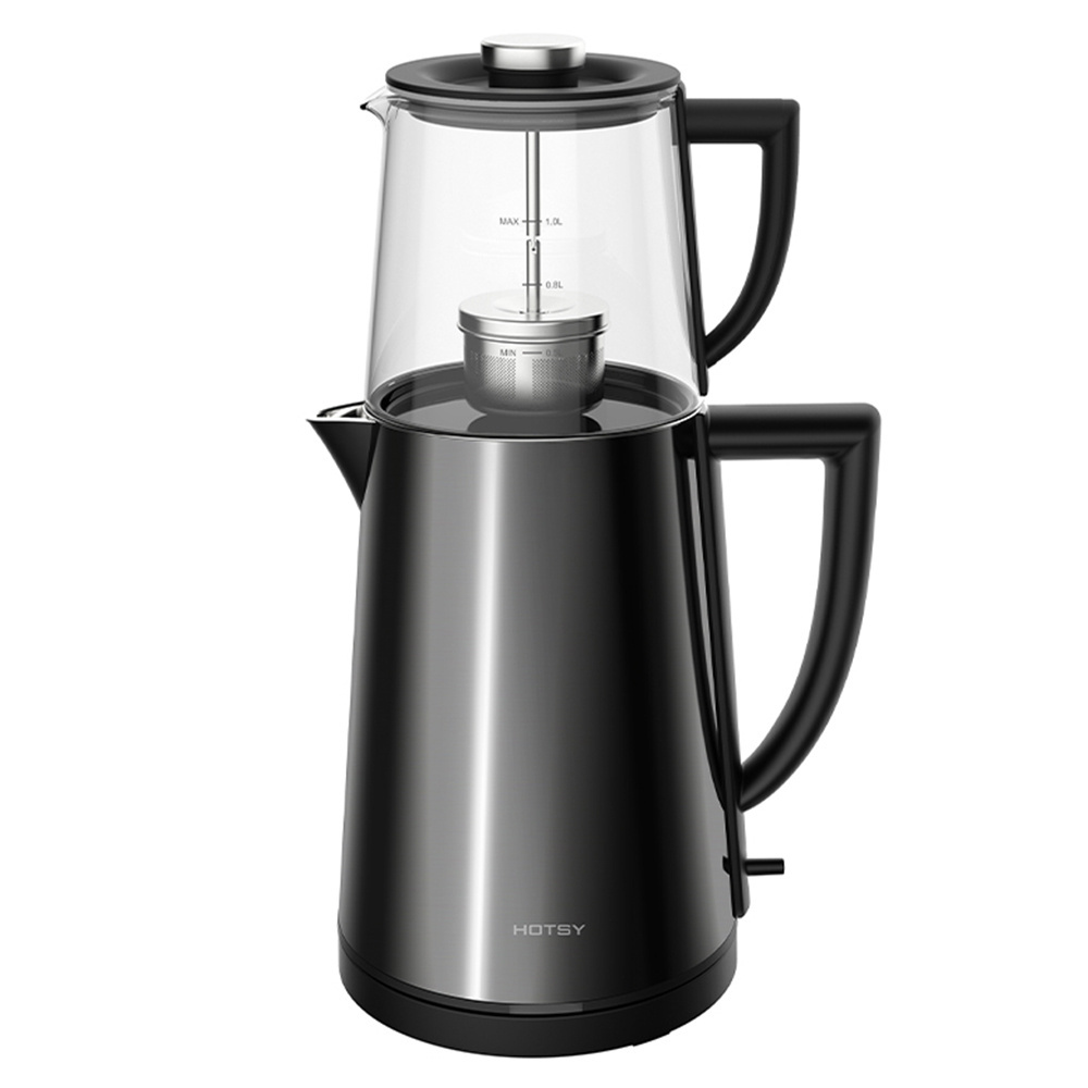 Hotsy 2.7L Camping Electrical Kettles Argentina Water Boiler Glass 220V Electric Kettle Thermostat Switch