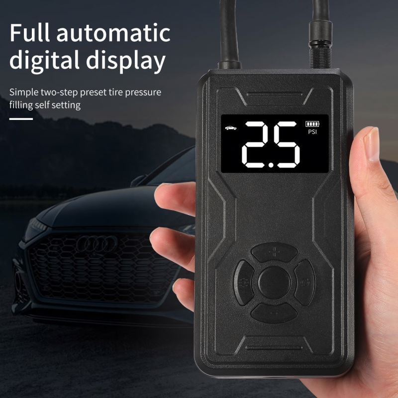 car battery jump starter air pumpMultifunctional car engine jumping portable automatic inflatable pump high rate lithium battery