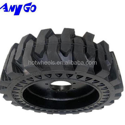 ANYGO brand 10-16.5, 31x6x10, 31x10-16, 12-16.5, 33x6x11, 33x12-20  Skid steer solid tyres / tyres for Bobcat Loader