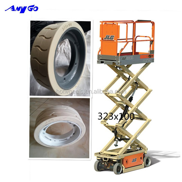 JLG AWP tires, 12.5 X4 Scissor Lifts solid tire ,Aerial Work Platforms ,