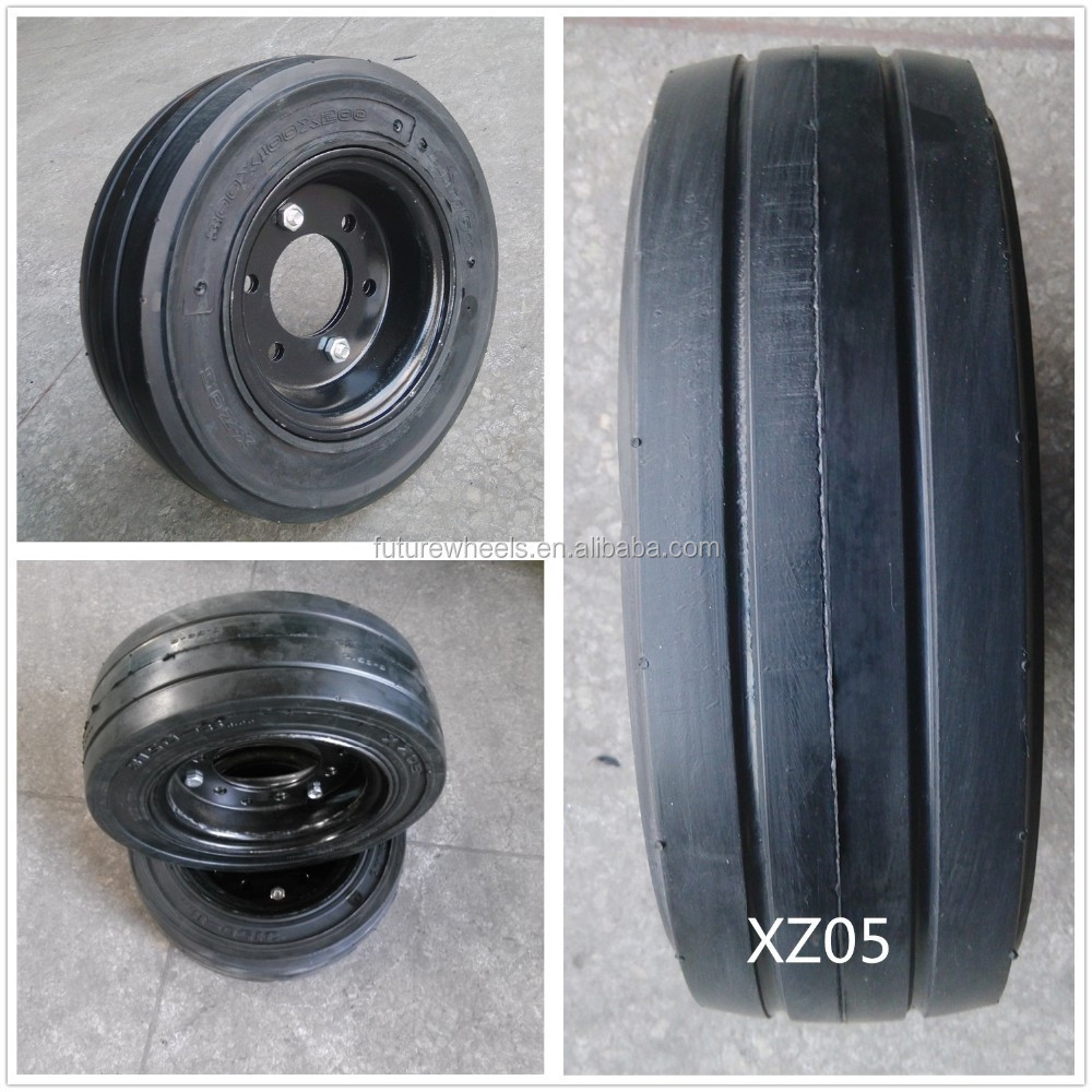 ANYGO brand 200x50-4 XZ05 Forklift solid tyres, Pneumatic solid tyre, solid resilient tyres