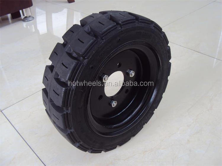 ANYGO brand 7.50-20 XZ06 Forklift solid tyres, Pneumatic solid tyre, solid resilient tyres