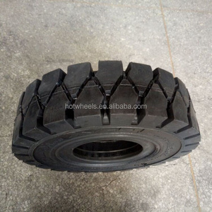 ANYGO brand 6.00-9 XZ01 pattern Click solid tire, Forklift solid tyre/tire, industrial solid tire