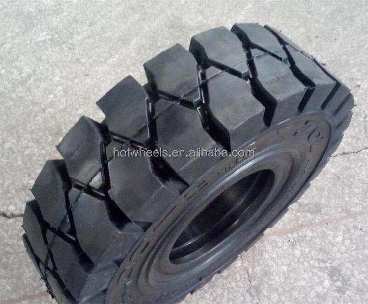 ANYGO brand 7.00-12 XZ01 pattern Click solid tire, Forklift solid tyre/tire, industrial solid tire