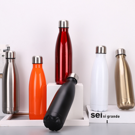 Vacuum Flask Thermo Insulated Double Wall Stainless Steel 500ml cola ...