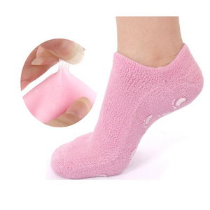 Ultrasoft original Personal Feet Care Cooling Heel Gel Spa Socks Moisturizing Cracked Heel Socks