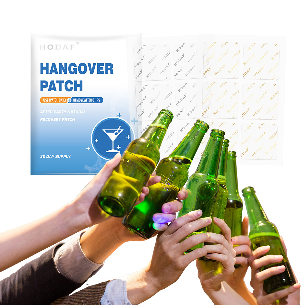 New Product OEM Vitamins Complex Anti Drunken transdermal Hangover energy Patch