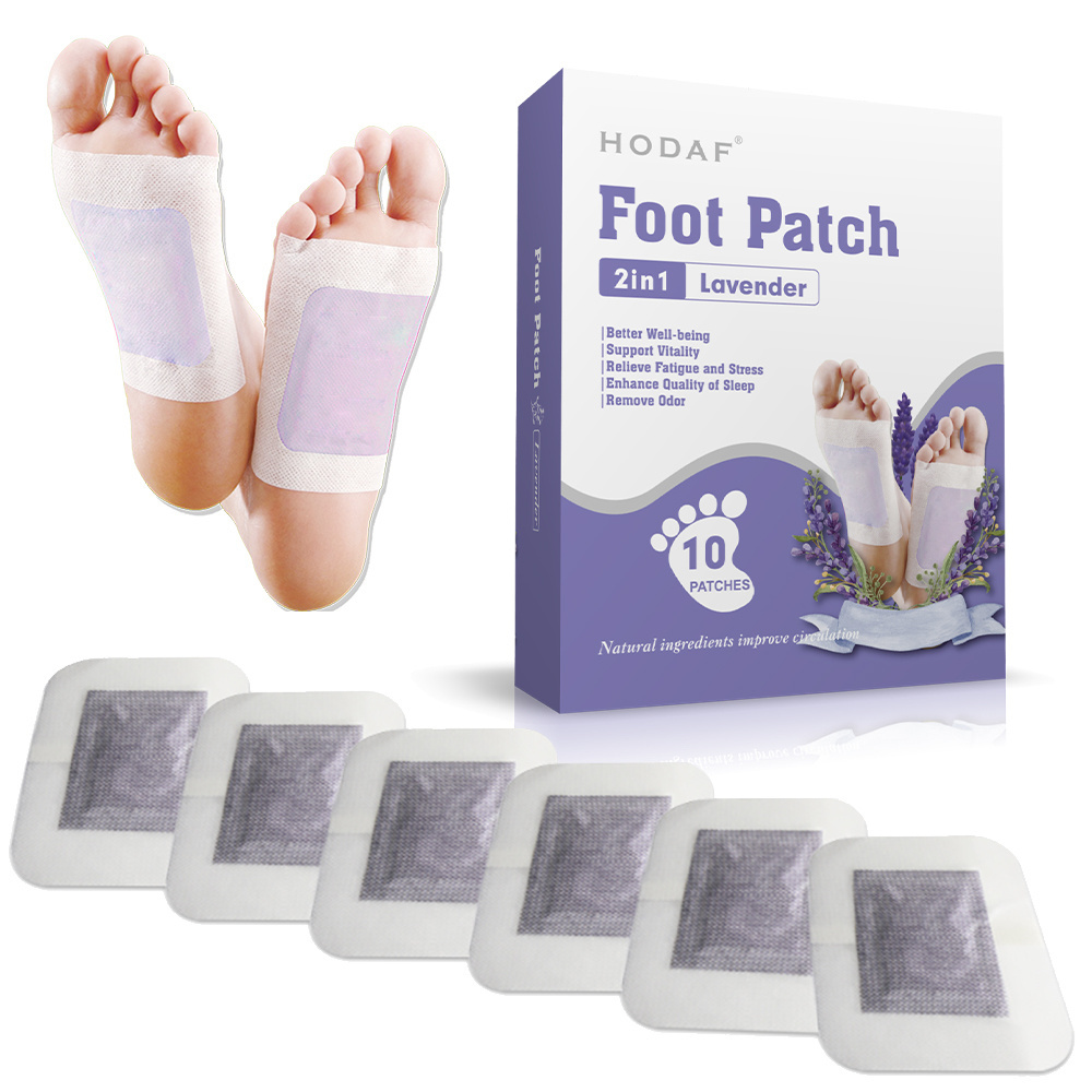 Herbal Foot Detox Pads Japanese Plaster for Improved Sleep Quality Body Detox Healthcare Supply