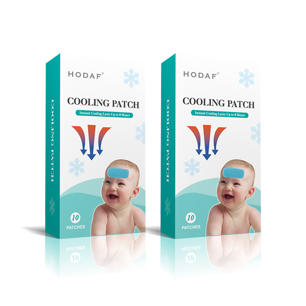 Forehead Cooling Gel Patch Cooling Heel Gel Socks Daily Care Patches Disposable And Simple