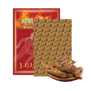 Hot Promotion Wholesale Red Ginseng Pain Relief Patch Premium Quality Hot Soothing Patch