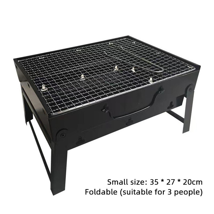 Folding Portable Easily Cleaned Charcoal Grill Large Outdoor Portable Carbon Folding Oven Folding Camping Stove Grill