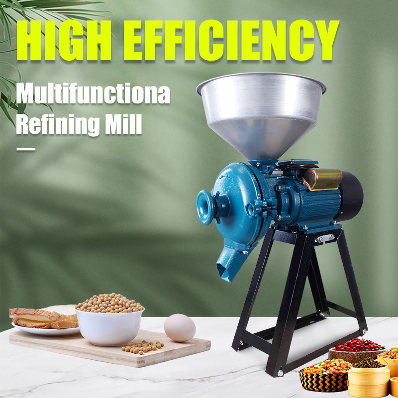 Wholesale commercial grain maize pulverizer powder corn electric wheat flour milling corn grinding grinder machine flour mill