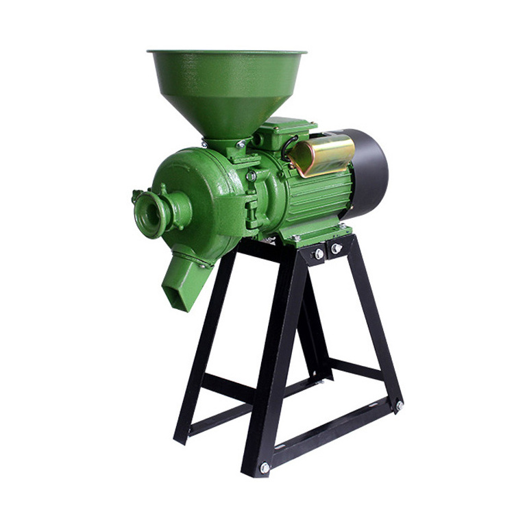 Commercial Wet And Dry Corn Grain Grinder Grinding Flour Mill Machine