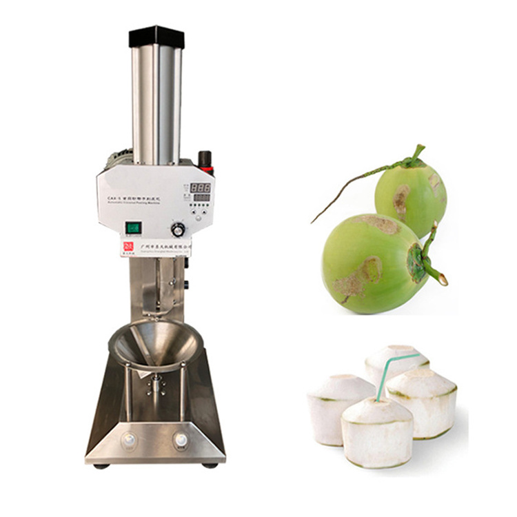 Best Sales Automatic Electric Industrial Coco Green Fresh Diamond Shape Tender Coconut Skin Peeler Trimming Peeling Machine