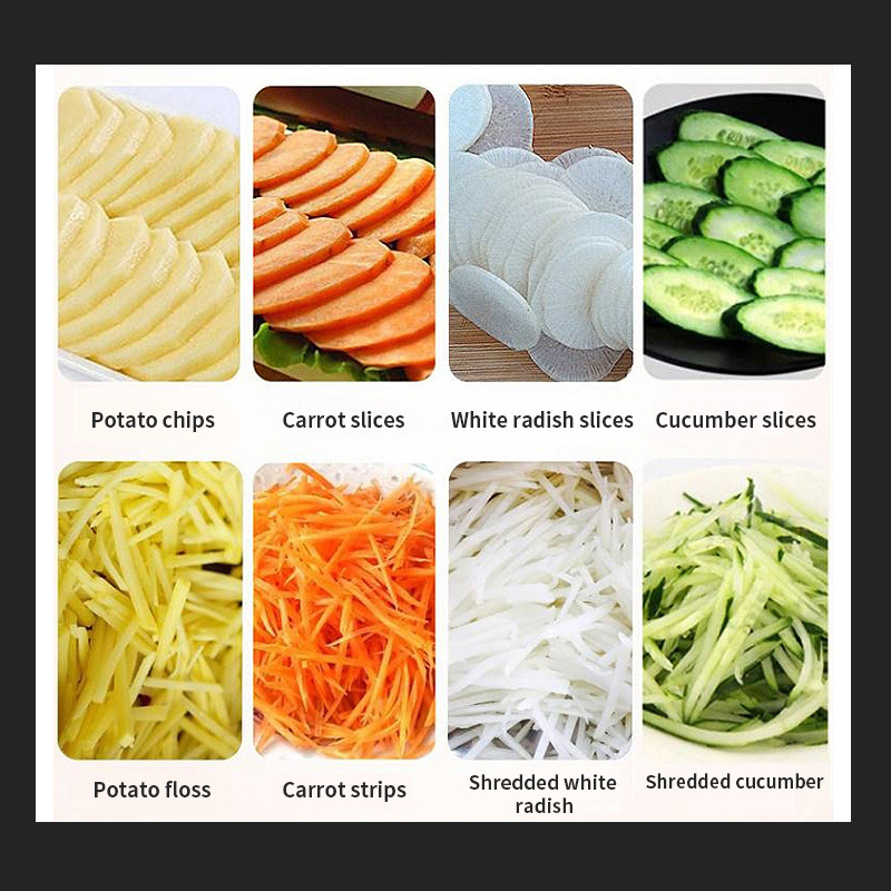 High quality commercial vegetable cutter potato slicer potato chips cutter multifunctional electric vegetable slicer cutter