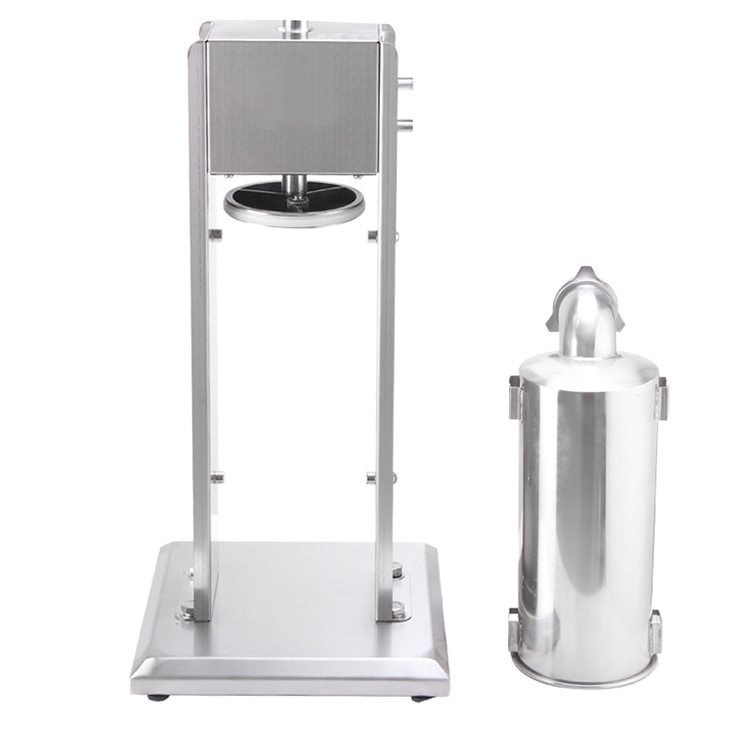 7L China High Quality Stainless Steel Vertical Professional Hand Operated Manual Meat Sausage Maker Stuffer