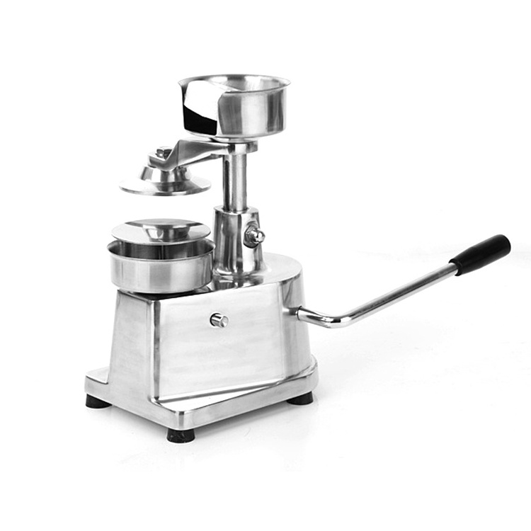 Custom Stainless Steel Manual Hamburger Patty Maker Meat Burger Press Machine