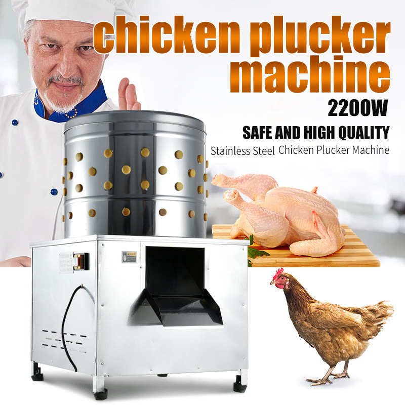 Cheap 220V China Stainless Steel Big Automatic Poultry Feather Cleaning Peeling Removal Machine Chicking Chicken Plucker