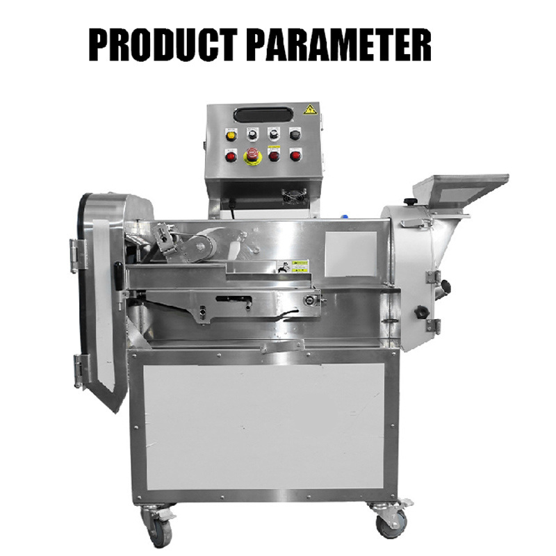 Commercial steel kitchen slicer vegetable dicer chopper restaurant cutting cucumber tomato cutter machine