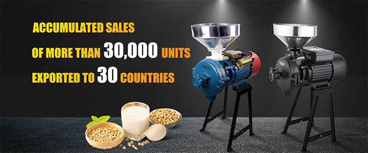 Commercial Wet And Dry Corn Grain Grinder Grinding Flour Mill Machine