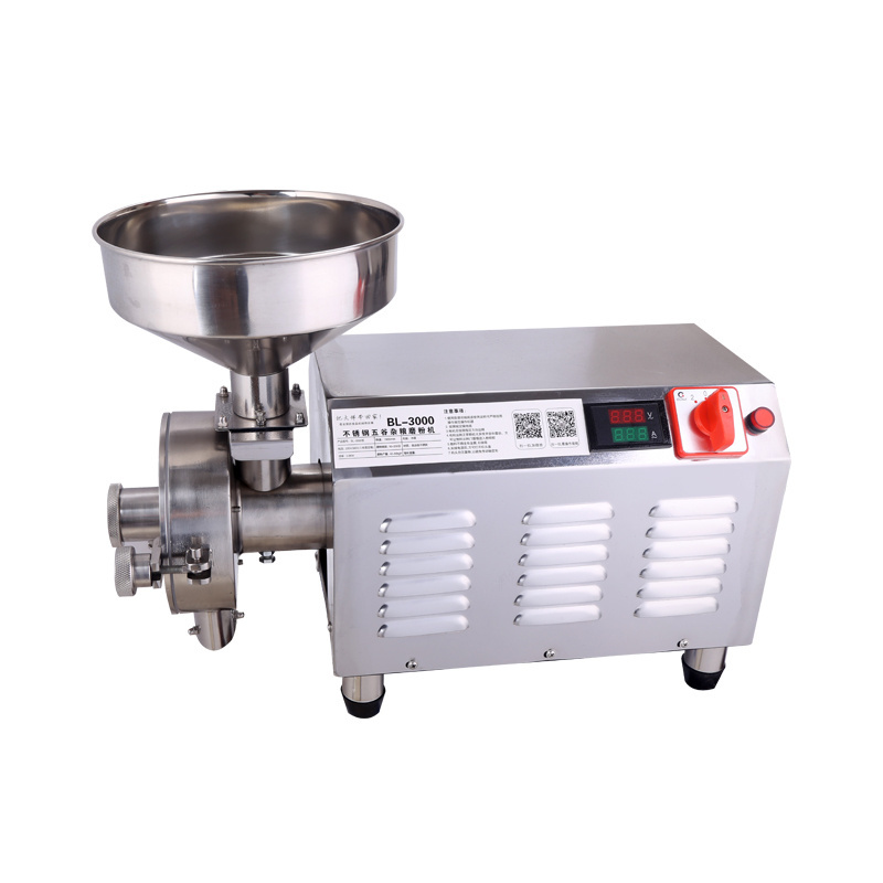 Commercial Household Home Small Buckwheat Grain Scale Maize Meal Sorghum Corn Rice Wheat Flour Mill Milling Making Machine